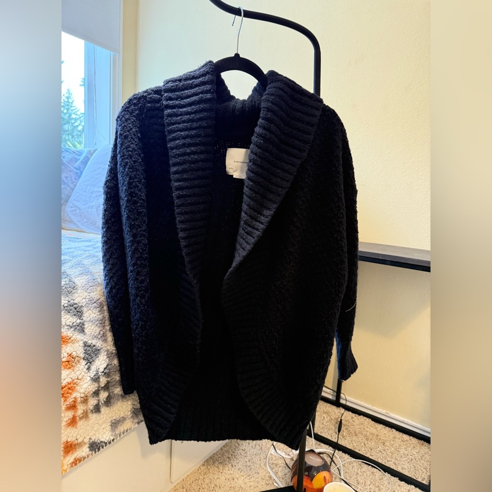 Anthropologie Black Women's Cardigan
